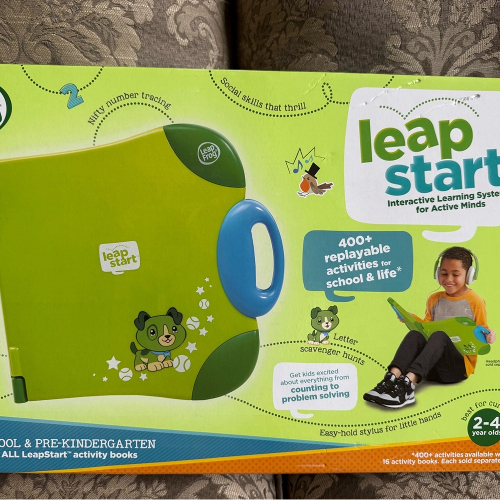LeapStart Interactive Learning System - Barely Used with Original Box